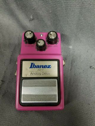 Vintage 1982 Ibanez Ad9 Analog Delay Pedal