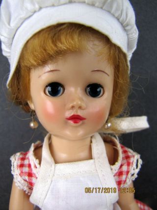 Vintage Vogue Blonde Jill Doll in Very Hard to Find Cookout Outfit - WOW 4