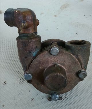 Vintage Sherwood Brass Raw Water Pump P10700g