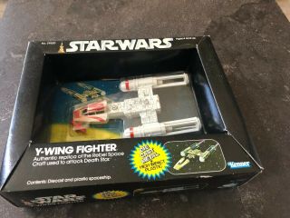 Vintage 1979 Star Wars Die - Cast Y - Wing Fighter