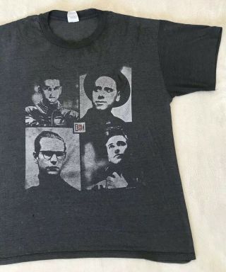 Vintage Depeche Mode USA 1988 Tour T - Shirt size XL Music for the Masses Tour 2