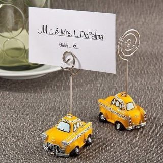 70 Vintage Retro Ny Taxicab Place Card Holder Wedding Bridal Shower Party Favors