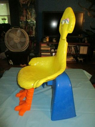 1979 Vintage Sesame Street Big Bird Toddler Child’s Size Chair by Knickerbocker 3