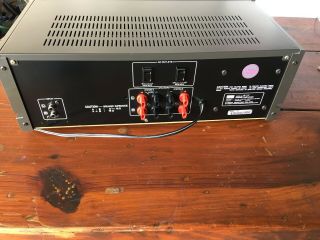 Vintage Sansui B - 77 Stereo Power Amplifier 2