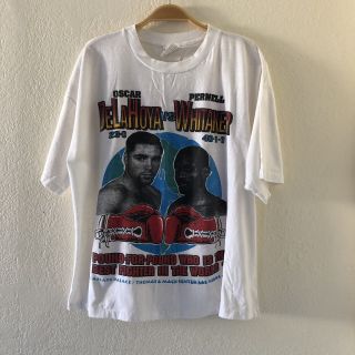 Vintage ‘90 Oscar De La Hoya Vs Pernell Whitaker Boxing T - Shirt Size Xl