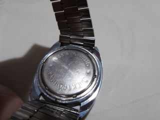 vintage Pulsar Elektronika 1 First Russian USSR Digital Red LED Wrist Watch 2105 8