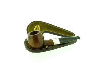 ANTIQUE CASED LBL SILVER BAND PIPE UNSMOKED 2