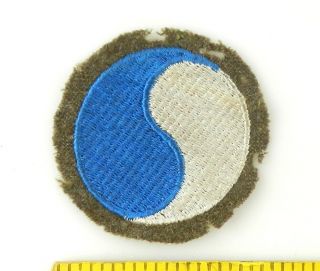 Wwii Us Army 29th Infantry Division Patch Military Badge T70g3