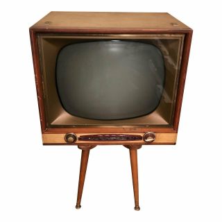 Vintage Philco Swivel Stand Television