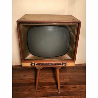 Vintage Philco Swivel Stand Television 5