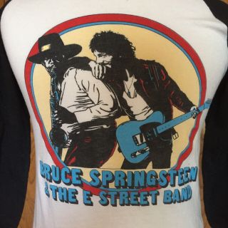 Vintage Bruce Springsteen Size S World Tour 1980 - 1981 E Street Band