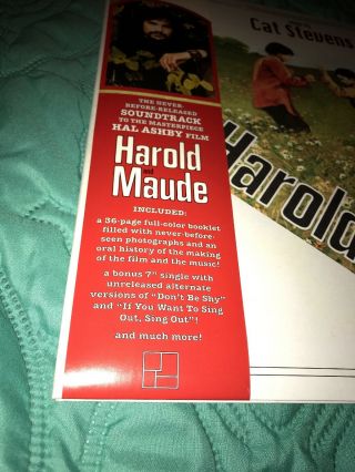 RARE Promotional Cat Stevens Harold & Maude LP Vinyl Films Book 45’s Posters 11