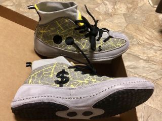 Wrestle Boutique 2.  5 Moneybags Size 9 Money Meredith Bnwb Rare Wrestling Shoes