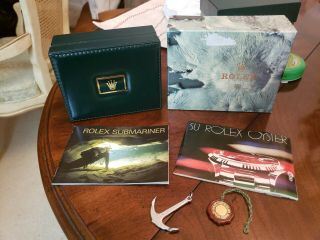 Vintage Rolex Submariner 67.  00.  03 Boxes,  Anchor And Hangtag