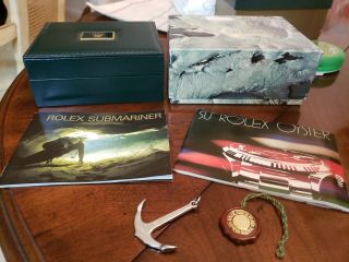 Vintage Rolex Submariner 67.  00.  03 Boxes,  Anchor and Hangtag 2