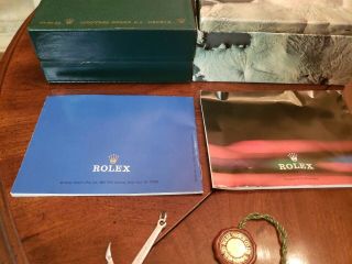 Vintage Rolex Submariner 67.  00.  03 Boxes,  Anchor and Hangtag 5