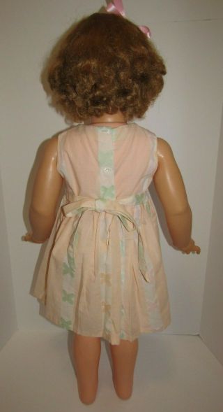 Vintage Doll Ideal PATTI PLAYPAL Blonde Curly Top BABY FACE 35” 1959 - 1960s 3