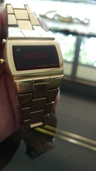 Hamilton Alarm digital Led Watch 10