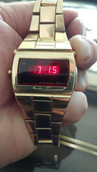 Hamilton Alarm digital Led Watch 2