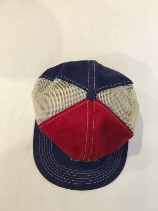 Rare Vintage K Products Hat Snapback Trucker Hat Phillips 66 USA Red White Blue 5