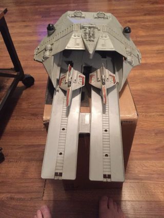 Vintage Battlestar Galactica Viper Launch Station With Vipers Rare