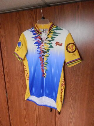 Vintage Cycling Jersey Official Greg Lemond Brand 1980 