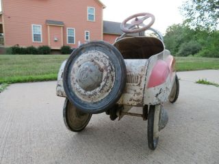 Vintage Murray ROYAL DELUXE Pedal Car w/SPARE TIRE & SHIFT STICK 8