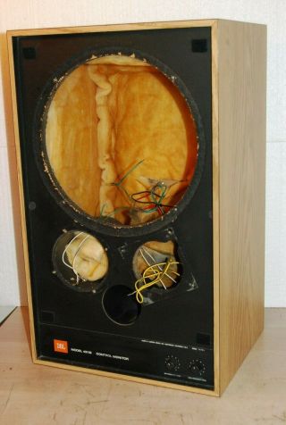 Vintage Jbl 4311 B Speaker Cabinet W/ Crossover (item 1)