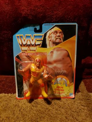 Wwf Hulk Hogan Gorilla Press Slam Wrestling Figure Card Vintage Hasbro Foriegn