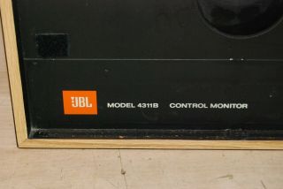 Vintage JBL 4311 B speaker cabinet w/ Crossover (item 2) 6