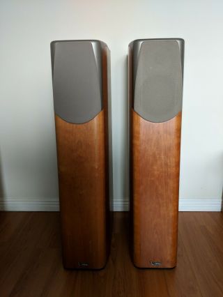 Vintage Infinity Kappa 600 Floor Standing Speakers Made In Danmark Rare