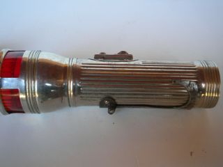 VINTAGE PHILLIPS 66 RED HEAD MOTORISTS FLASHLIGHT PATENT 1921 9