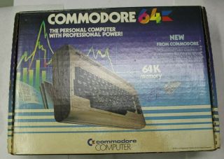 Vintage Commodore 64 Personal Computer W/ Manuals & Power Supply