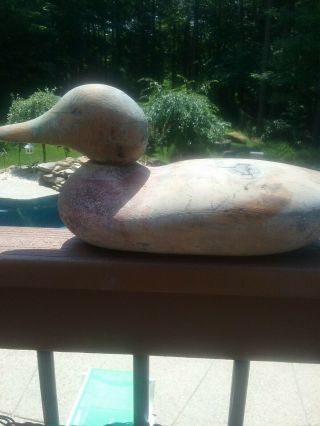 Vintage Wood Duck - Antique At Least 50 Years Old