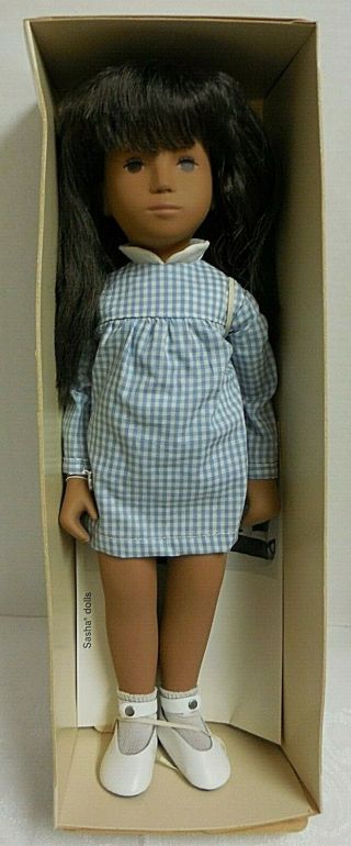 Sasha Doll " Brunette Gingham " 4 - 103,  D366 Usa 405 - 635 Vintage Mib F/s
