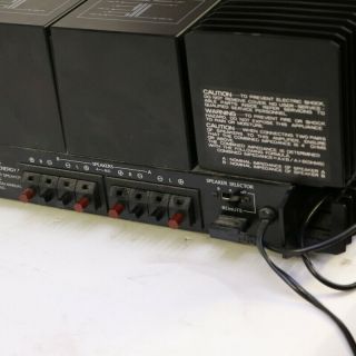 Vintage MITSUBISHI DA - P20 Dual Monaural Stereo Preamplifier 12