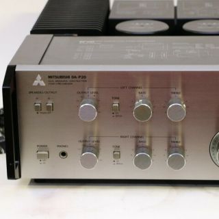 Vintage MITSUBISHI DA - P20 Dual Monaural Stereo Preamplifier 6