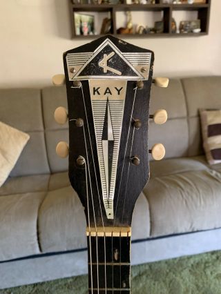 Vintage Kay Acoustic Guitar 1950 