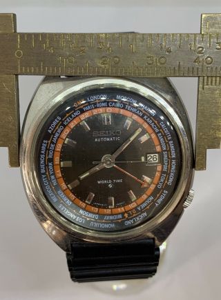Vintage Seiko World Time GMT 6117 - 6400 not reserve 2