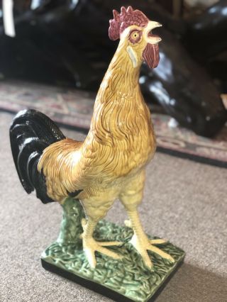 Vintage Large Ceramic Rooster