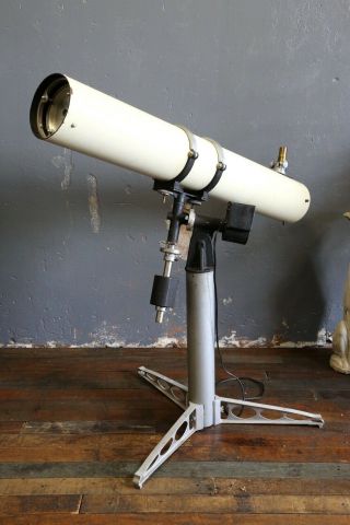 Vintage Criterion Dynascope Equatorial Mount With Motor For Rv - 6 Telescope Parts