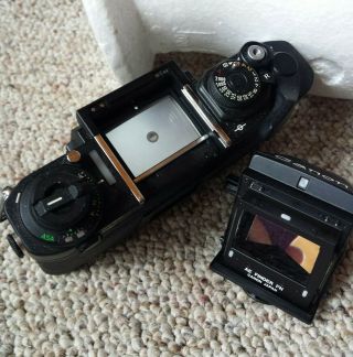 VTG Canon F - 1 SLR Camera Body Only Retro Professional Photography Black 3
