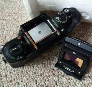 VTG Canon F - 1 SLR Camera Body Only Retro Professional Photography Black 6