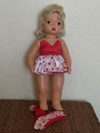 Vintage Terri Lee Doll 1950 ' s with Trunk,  Clothes and Accessories 2