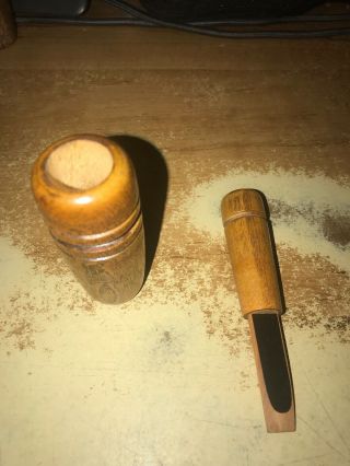 Vintage 1950’s Cajun Duck Call 3