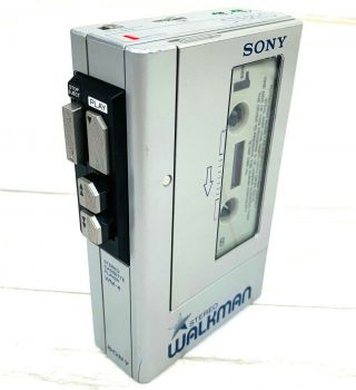 Sony Wm - 4 Walkman Stereo Cassette Player Vintage 1983