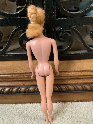 RARE Early Vintage Mattel Barbie Doll Blonde Ponytail 1950 1960 Number 2 3 ? 4