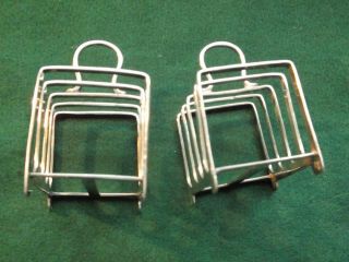 A Art Deco Solid Silver Toast / Letter Racks - James Dixon & Sons 7