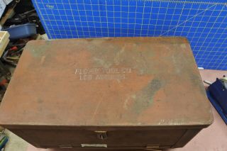 Rare Vintage Antique Early 1920’s Plomb Tool Chest 7