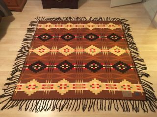 Vintage Limited Edition Pendleton Heritage Indian Cayuse Shawl Blanket